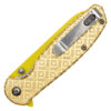 Yellow Minion Spring Assist Pocket Knife