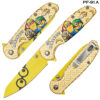 Yellow Minion Spring Assist Pocket Knife