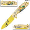 Yellow Minion Spring Assist Pocket Knife