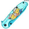 Blue Minion Spring Assist Pocket Knife
