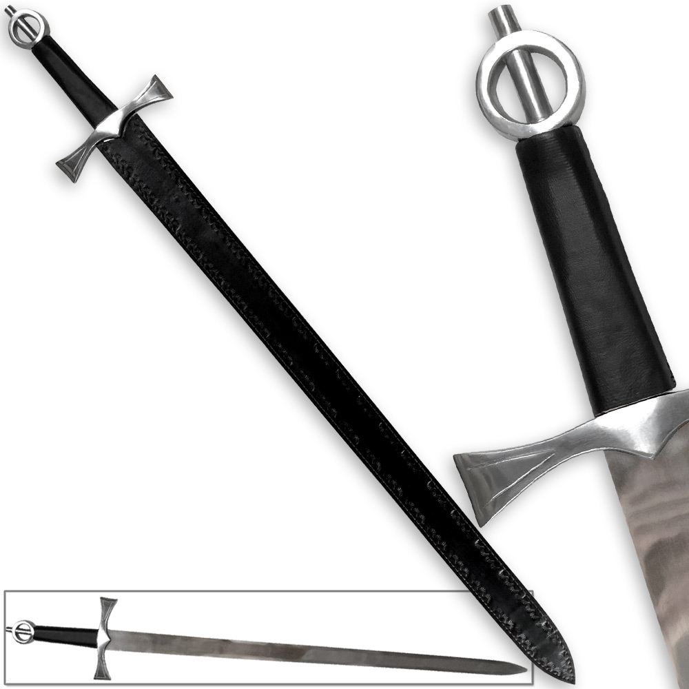 Irish Middle Ages Sword Medieval Knightly Broadsword