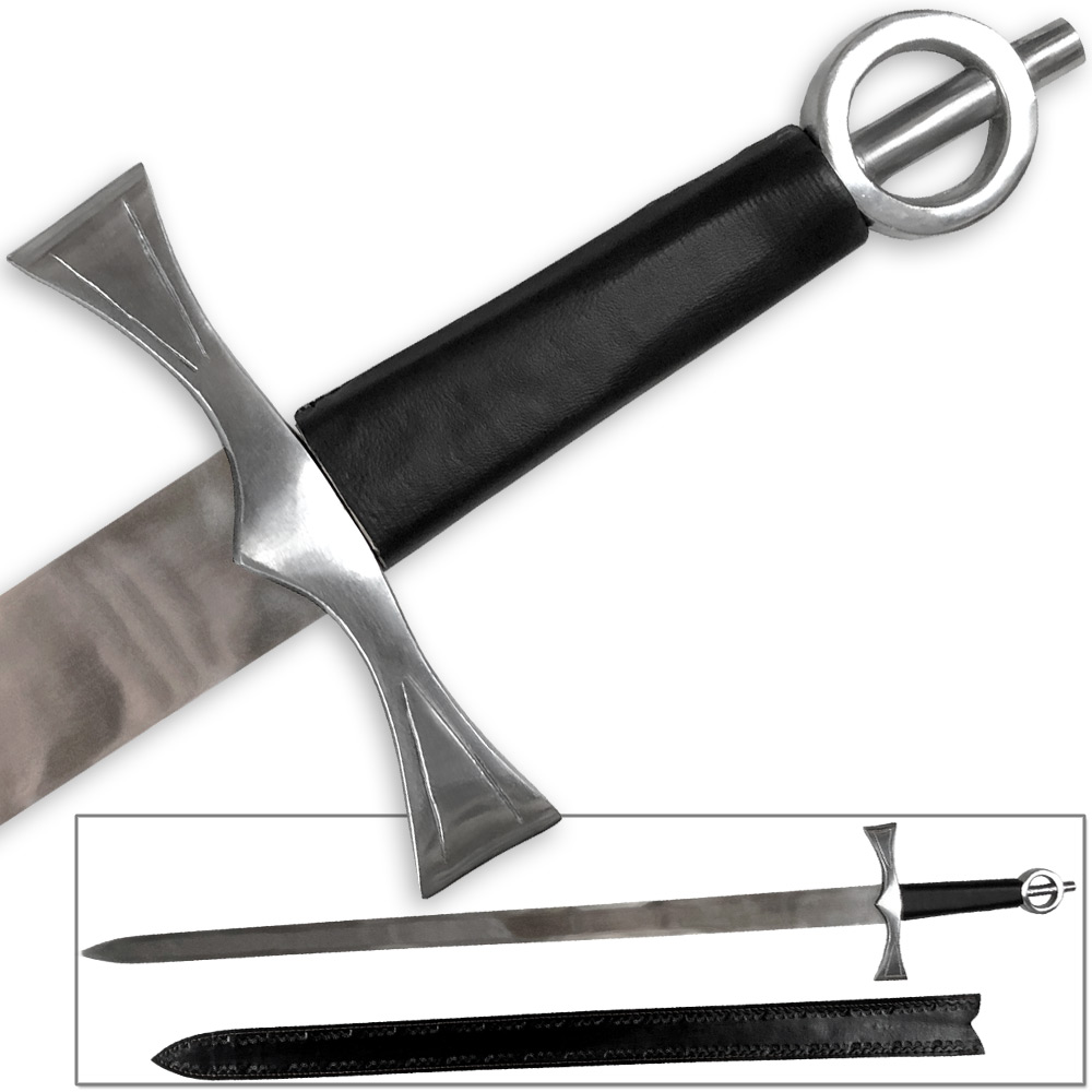 Irish Middle Ages Sword Medieval Knightly Broadsword