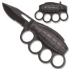 Frag Out!  Grenade Knuckle Spring Assist Knife