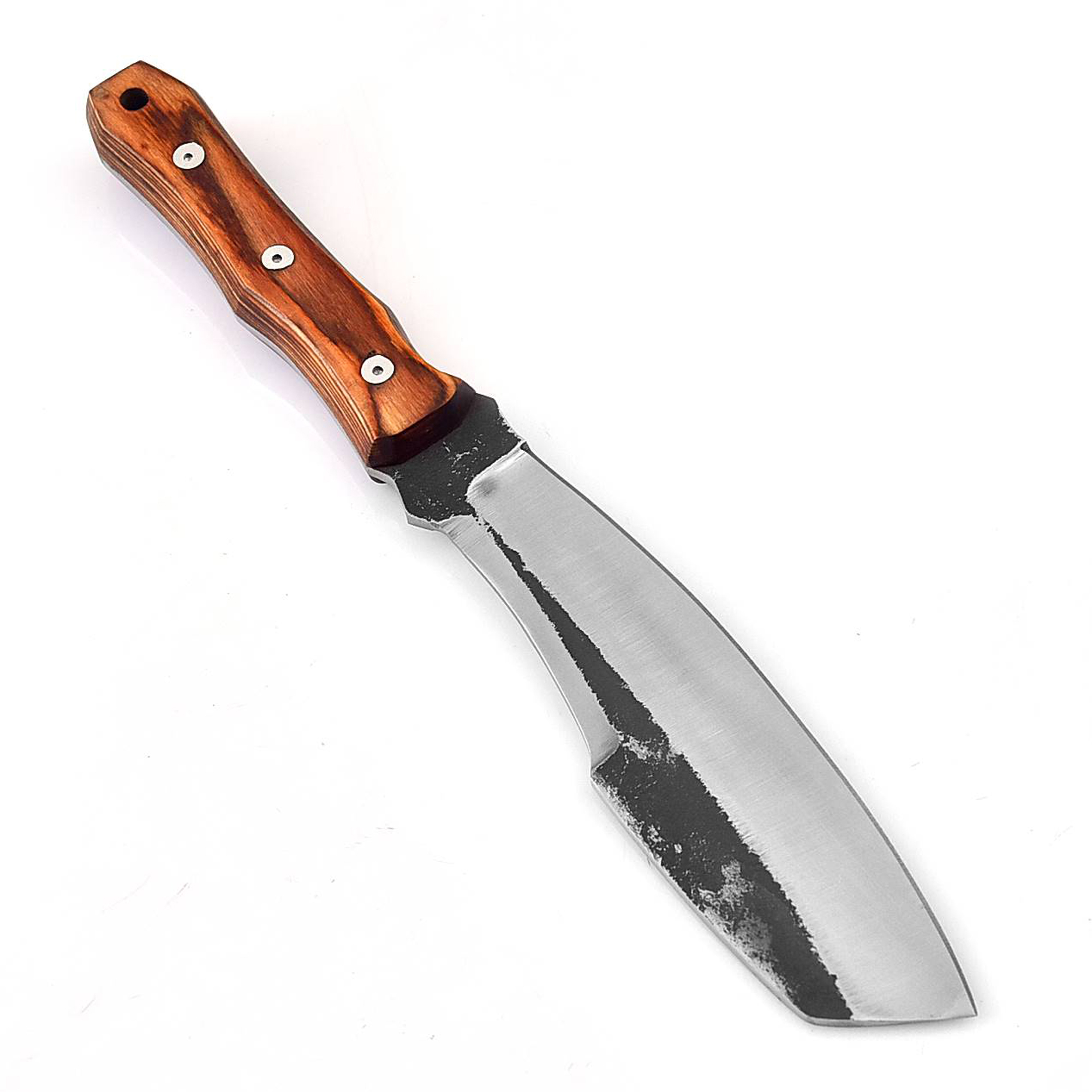 WHITE DEER 1095 Forged Steel  Hand Made Knife Tanto Blade Full Tang