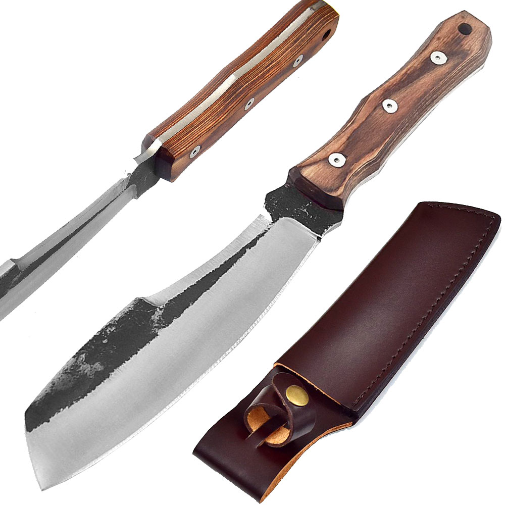 WHITE DEER 1095 Forged Steel  Hand Made Knife Tanto Blade Full Tang