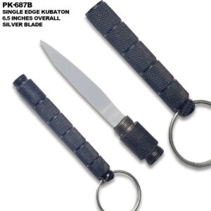 6.5" SINGLE EDGE KUBATON BLACK