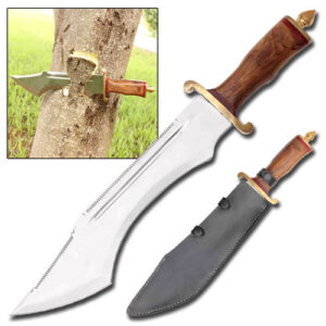 Crocodile Dundee Sawback Bowie Knife Massive Stand Alone Survival Knife
