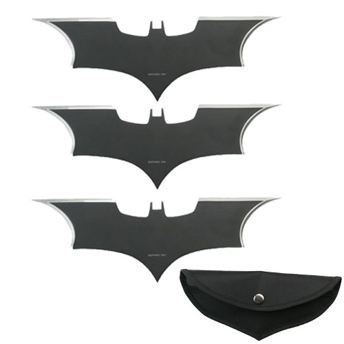 Batarang Throwing Knives 3 pcs set
