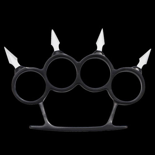 Paper Weight With 4 Blade Not Sharp. ( Black )