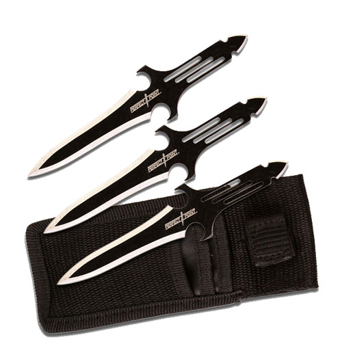 Dark Knight  Threat Throwing Knife 3pc Set