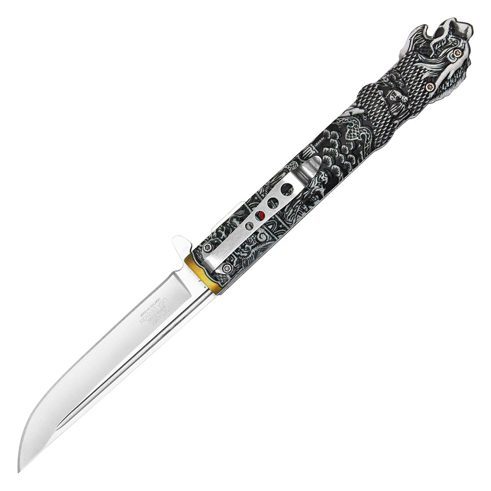 3rd Gen Highlander MacLeod Style Spring Assisted Knife