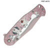 Doggie Spring Assist Pocket Knife - Pink