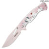 Doggie Spring Assist Pocket Knife - Pink