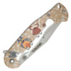 Doggie Spring Assist Pocket Knife - Tan