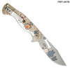 Doggie Spring Assist Pocket Knife - Tan