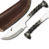 Handforged Iron Railroad Twisted Handle Tracker Gut Hook Knife II