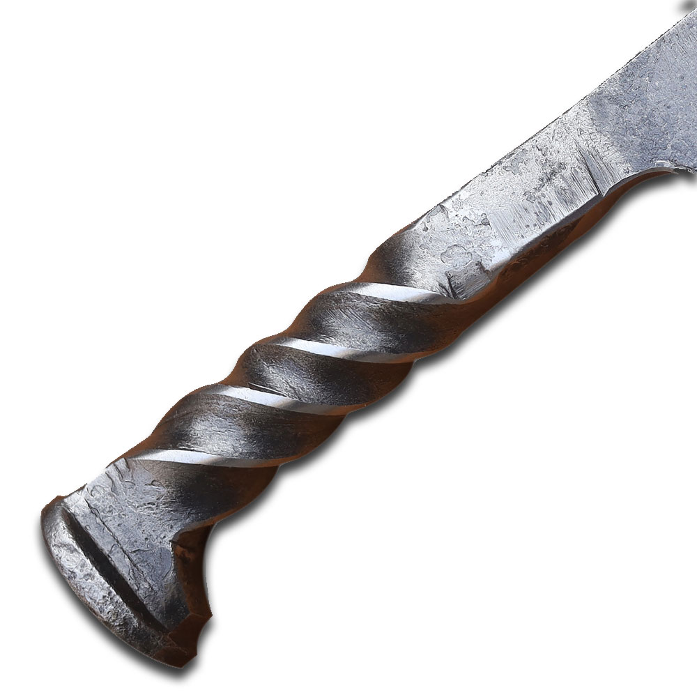Railspike HandForged Railroad Twisted Knife