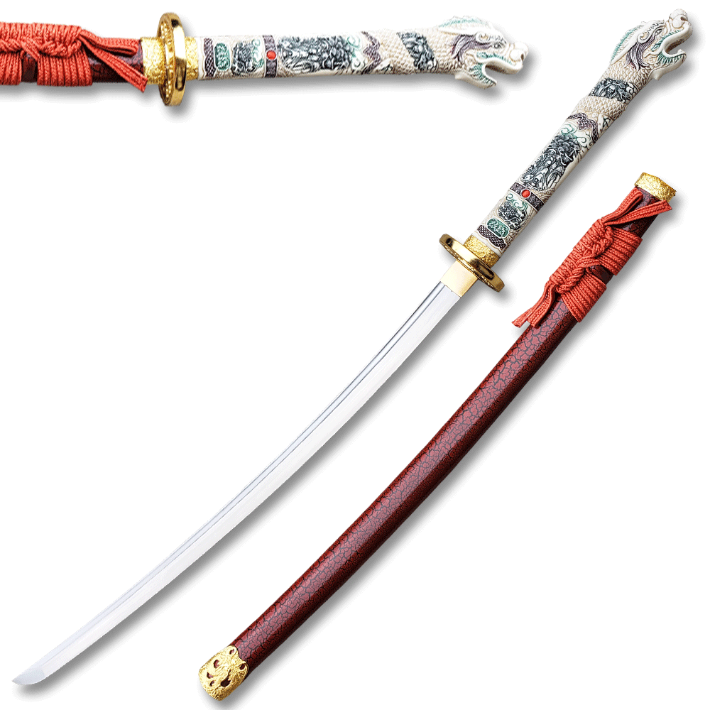 Moshiro 1095 HC Clay Temper 3rd Gen Highlander Connor MacLeod Katana Sword