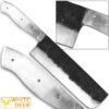 WHITE DEER 1095 Forged Steel Blank Usuba Bocho Knife Kanto Japanese Chef Cleaver   Cutlery