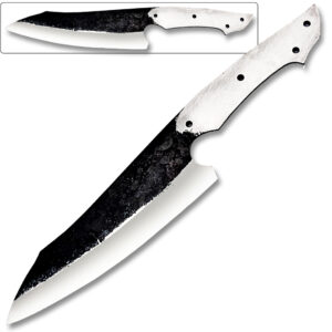 1095 Forged Steel Blank DIY Drop Point Chef Knife