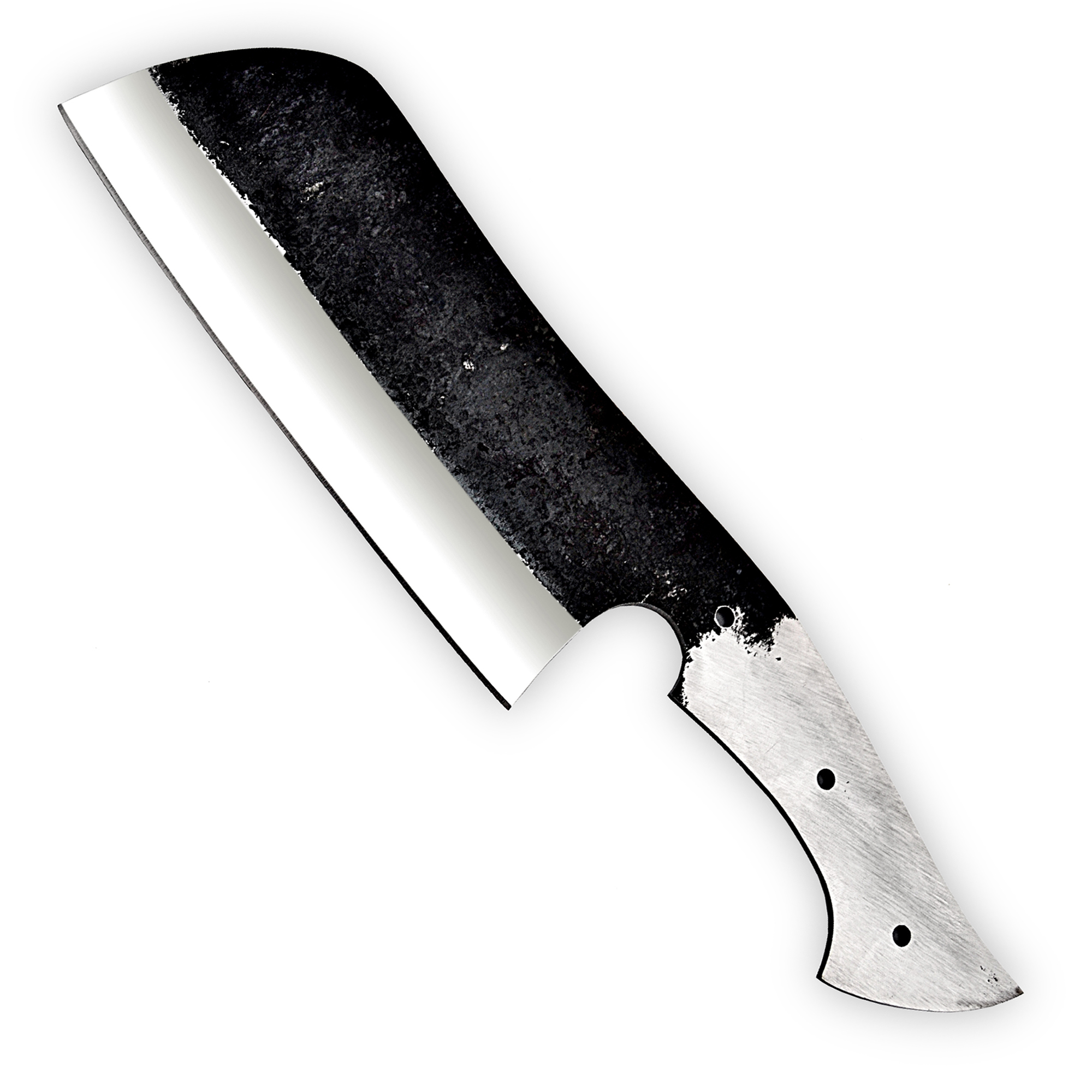 WHITE DEER 1095 Forged Steel Blank DIY Handle Classic Butcher's Japanese Cleaver
