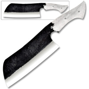 WHITE DEER 1095 Forged Steel Blank DIY Handle Classic Butcher's Japanese Cleaver