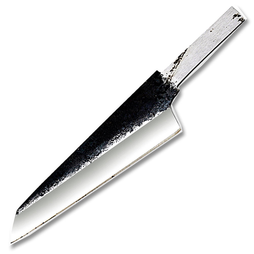 1095 Forged Steel Blank DIY Tanto Point Chef Knife Set of 2