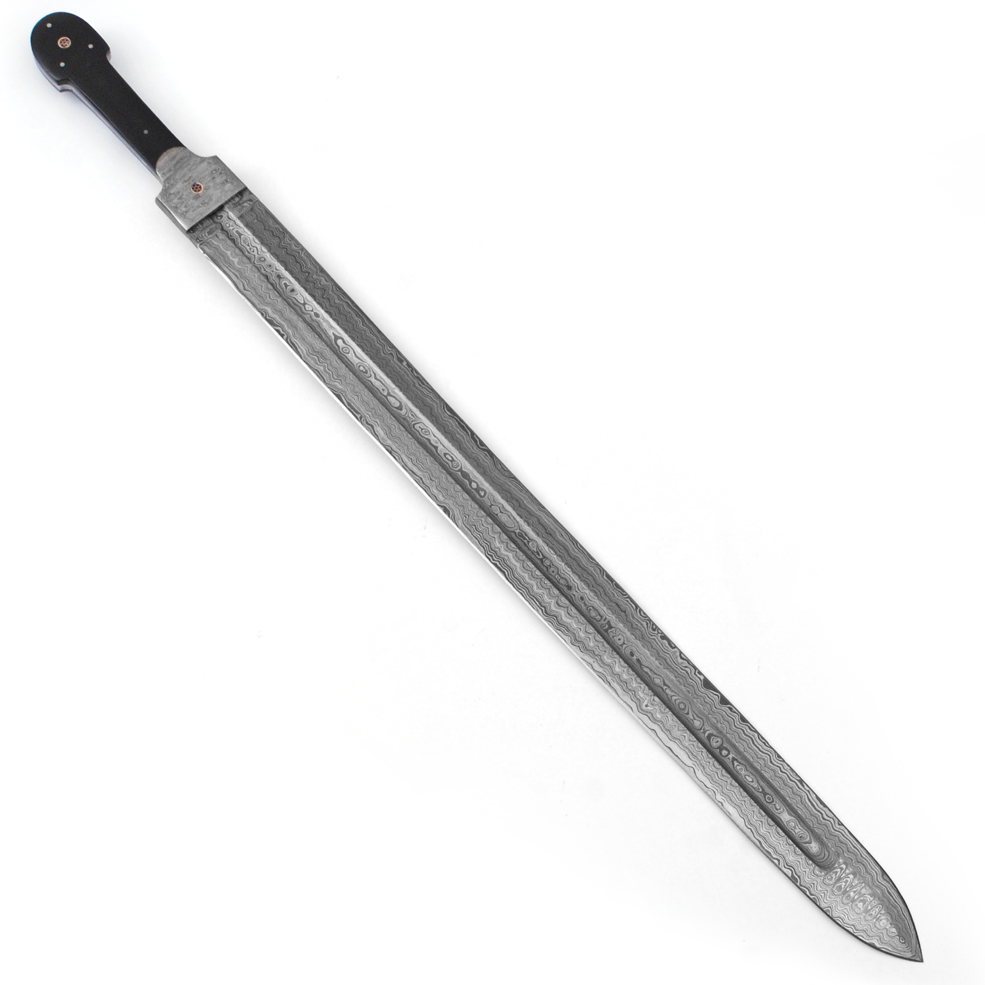 Custom Made Damascus Steel Imperial Russian Kindjal Georgian Steel Sword
