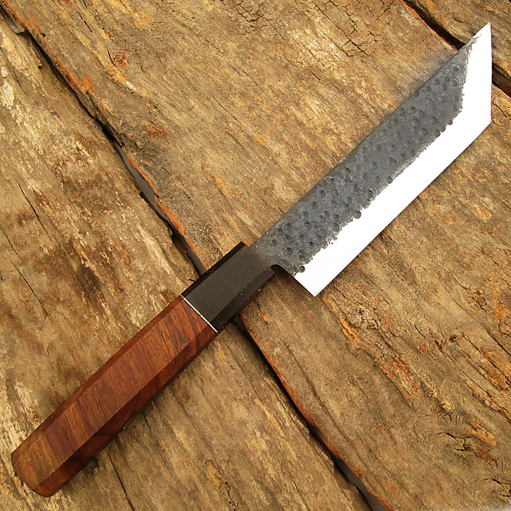 Hand Forge 1095 Forged Steel Usuba Bocho Knife Kanto Japanese Chef Knife