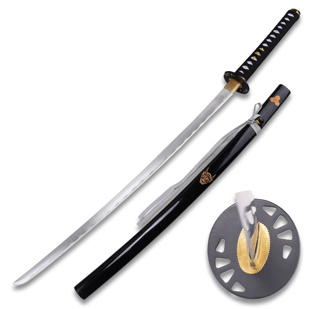 Kill Bill Bud's DEMON Sword Battle Ready Katana Engraved Hattori Hanzo Steel