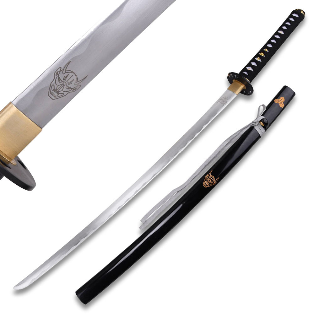 Kill Bill Bud's DEMON Sword Battle Ready Katana Engraved Hattori Hanzo Steel