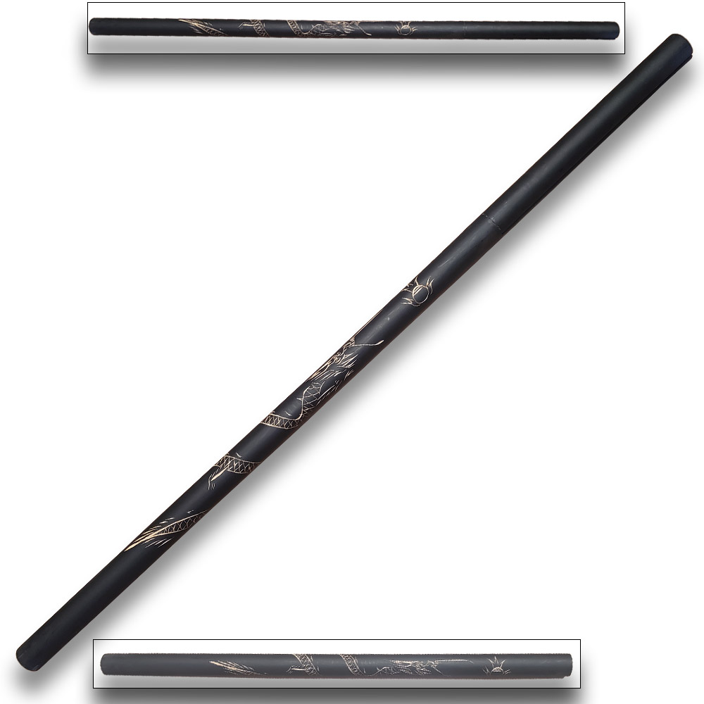 2 in 1 Black Dragon Ninja Double Blade Sword