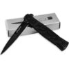 Stiletto Legal Assisted Opening Knife Black Pearl Italian Milano Kissing Crane Knives