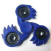 KameHa Wave Fidget Tri-Spike Spinner Blue Fireball Focus ADHD Finger Toy EDC Stress Relief