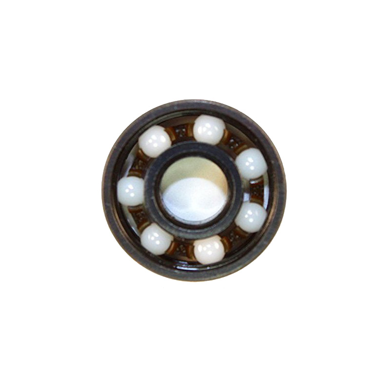 Tri-Spinner Fidget Toy Ceramic EDC Hand Finger Spinner Desk Focus WHITE