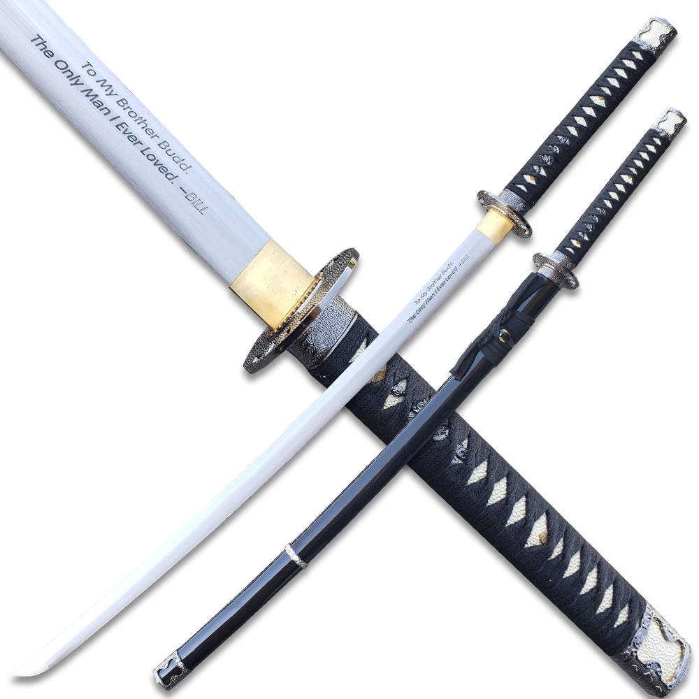 Musashi Brand Handmade Kill Bill Budd's Samurai Katana Sword Sharp