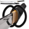 Katana Practical Daimyo Samurai Sword Full Tang Black Battle Ready
