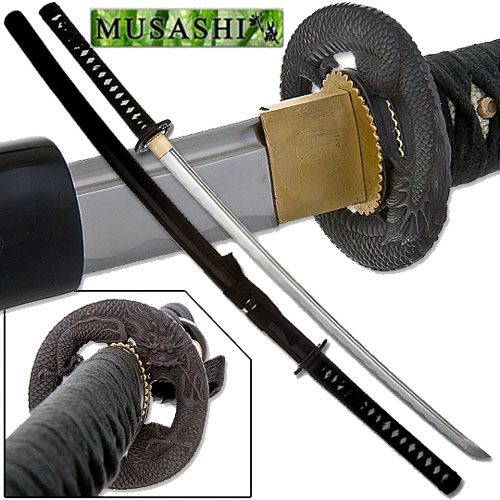 Bushido Musashi - Dragon Fury Battle Ready Katana