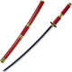 One Piece Anime Cosplay Replica Zoro Wado Ichimonji Sword
