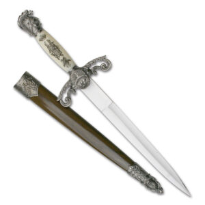 HISTORICAL SHORT SWORD Comes With Brown Scabbard 14" OVERALL
