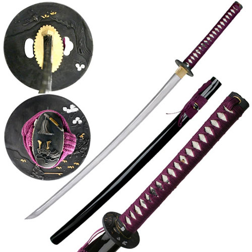 Hand Forged Samurai Carbon Steel Katana Includes Sword Bag