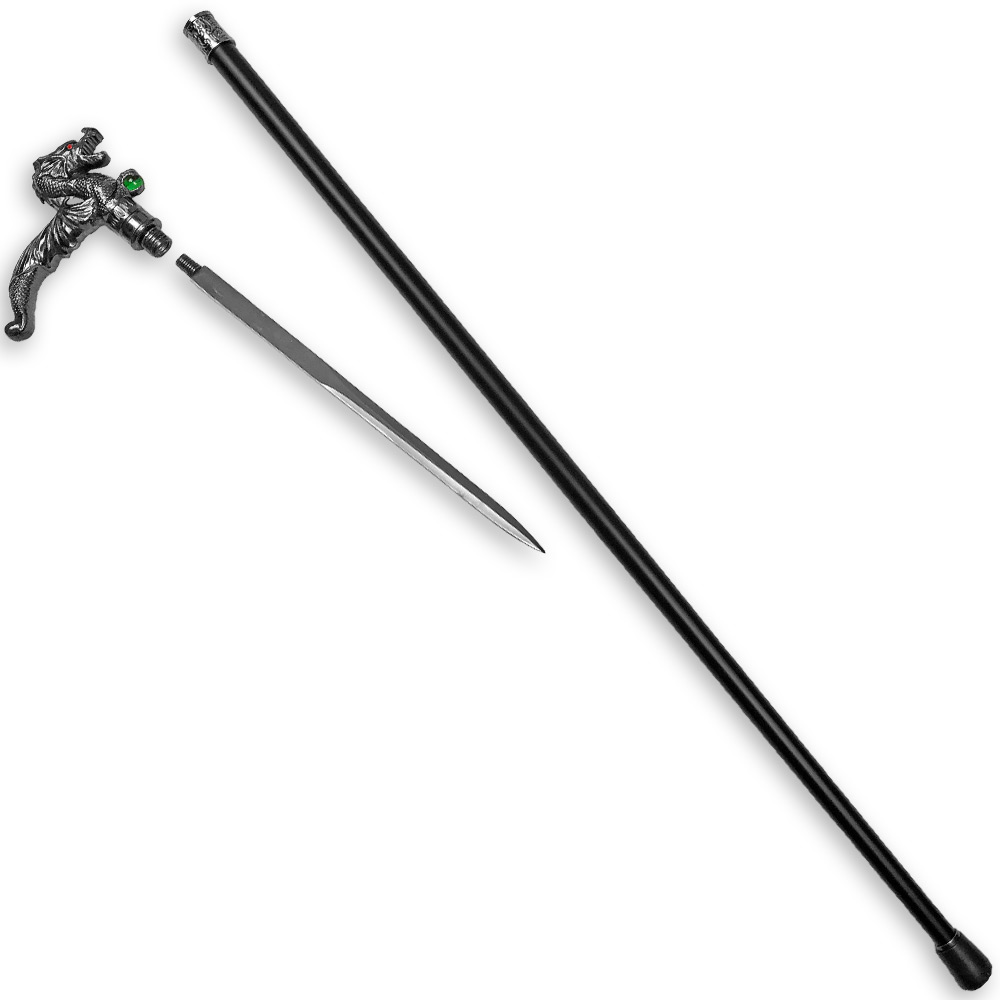 Breath of the Dragon Wild Fighting Cane Sword Steel Shaft