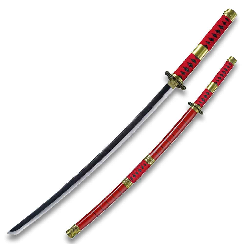 One Piece Anime Cosplay Replica Zoro Wado Ichimonji Sword