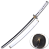 One Piece Roronoa Zoro's Wado Ichimonji Sword Steel All White Anime Katana Kuina