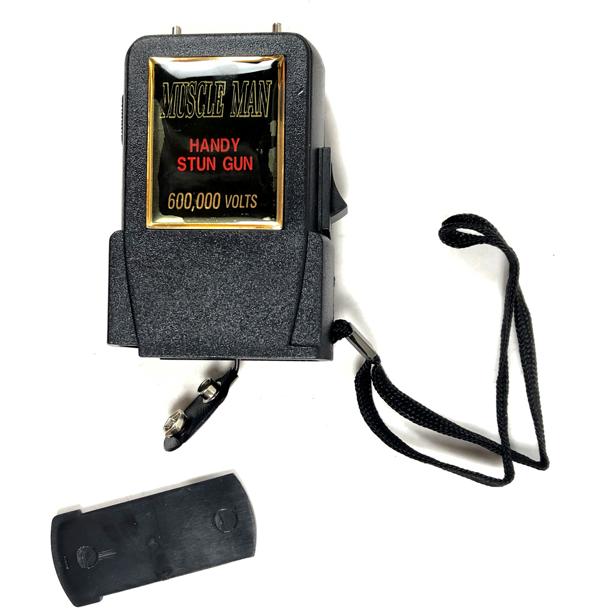 600,000 Volts High Power Voltage Stun Gun | Uses 9v Battery
