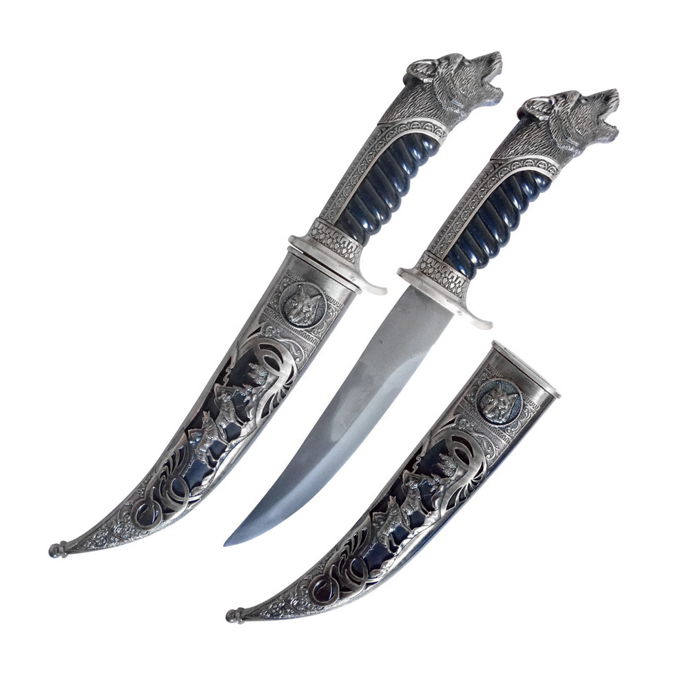 MOUNTAIN WOLF HEAD KNIFE