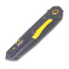 Tactical Black & Yellow Assisted Opening Folding Knife