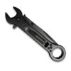 Spring Assist Folding Knife & Wrench Multitool - Black