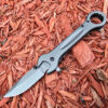 Spring Assist Folding Knife & Wrench Multitool - Grey