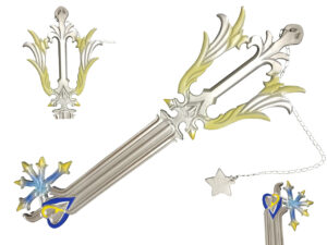 Kingdom Hearts Keyblade FOAM Honor Magic Enhancer Key Sword LARP